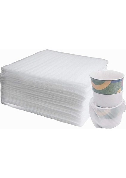 Ankky 100 Adet Köpük Folyo Ambalaj Malzemesi Hava Kabarcıklı Folyo Taşınma Malzemesi Karton Taşınma Tabak Bardak Şarap Şişeleri Gönderim (330 x 330 x 1 Mm)