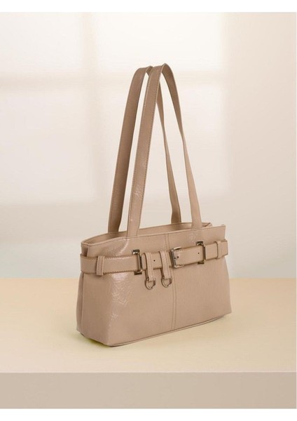 Kadın Vintage Kemer Detaylı Tokalı Günlük ve Ofis El & Kol Çantası fırsatları