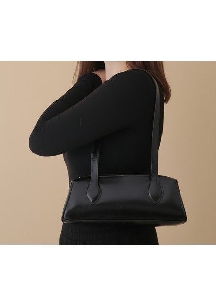 Uzun Askılı Siyah Omuz Çantası fiyatları