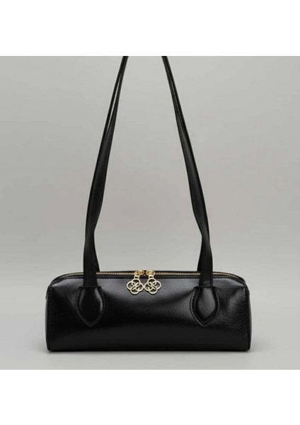 Uzun Askılı Siyah Omuz Çantası modelleri