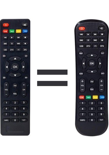 TS-100 Hd-T Serisi USB Tuşlu Uydu Kumandası
