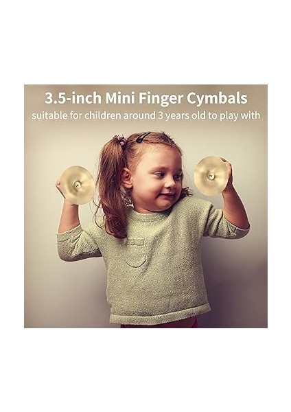 Ahşap Saplı 1 Çift Parmak Ziller 3.5 Ç Mi Parmak Ziller Bakır 9 cm El Zil Oryantal Dans Müzik Enstrümanı Yetişkler Çocuklar Iç modelleri