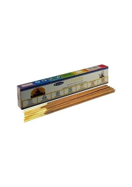 Make It Easier Orjinal Satya Nag Champa Çubuk Tütsü (Premium Masala Incense) (7 Chakra) fırsatları