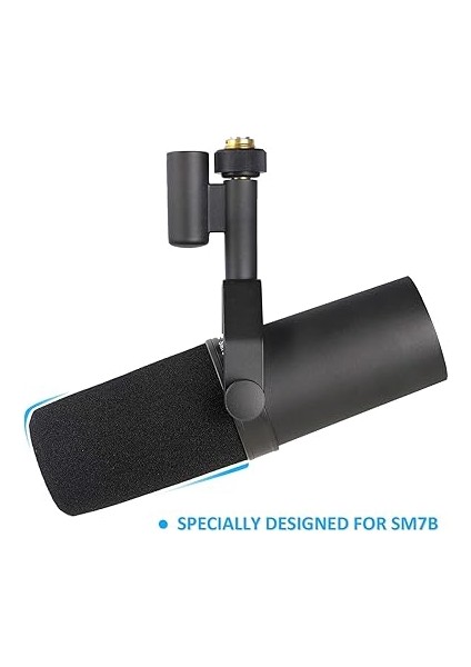 SM7B Pop Filtre Köpük Kapak - Mikrofon Ön Cam Rüzgar Kapağı Shure SM7B Mikrofon ile Uyumlu Özelleştirilmiş Patlayıcıları Engeller fiyatları