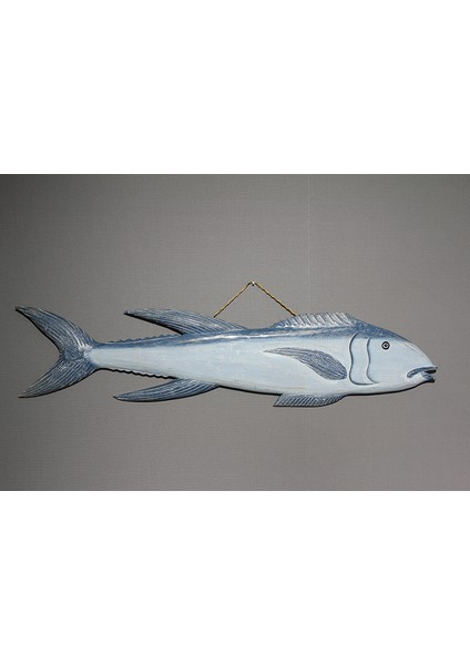 Ahşap Duvara Asmalı Balık Pano