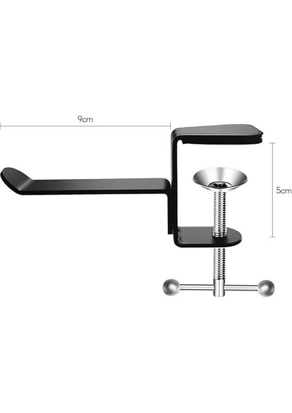 Evrensel Kulaklık Askısı Masa Dağı Kulaklık Tutucu Altında Masa Kulaklıkları Standı Kanca Alüminyum Alaşım fiyatları