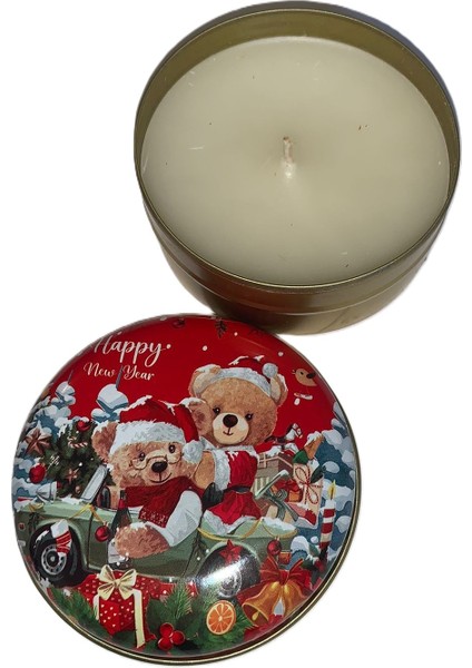 Yılbaşı Dekoratif Kokulu Mum