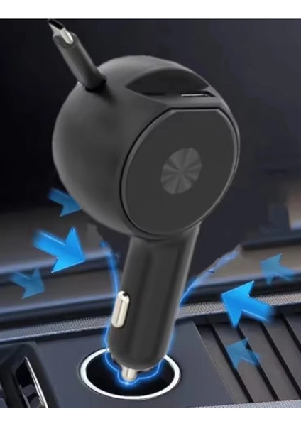 Süper Hızlı Araç Şarj Cihazı 60W Adaptör Çakmaklık Girişli modelleri