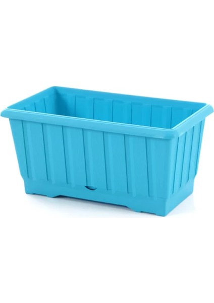 Klasik Balkon Çiçek ve Bitki Saksısı No:1 - 4.3 Litre ROYALEKS-S231