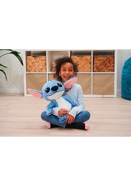 Disney Stitch Live Peluş, Özel Kumaş Tasarımı, 41 Cm, Ayakta Durabilme modelleri