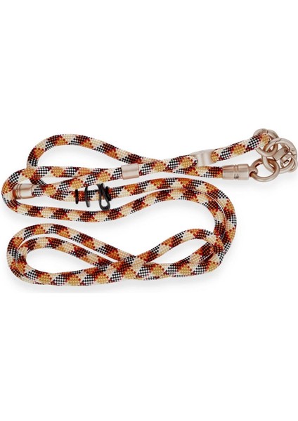 Onegif Je Desenli Boyun Askısı - Turuncu