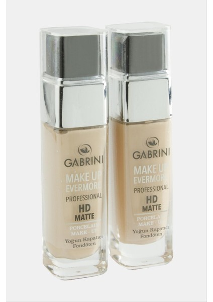 Gabrini Hd Matte Şişe Fondöten