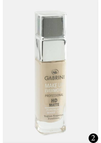 Gabrini Hd Matte Şişe Fondöten fiyatları