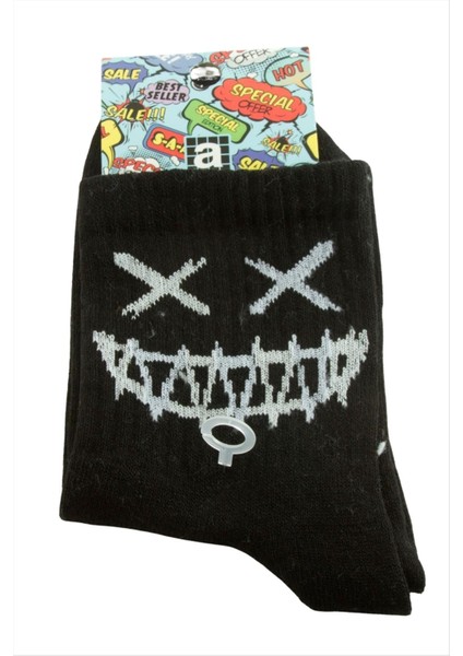 Canavar Kolej Çorap 8*28