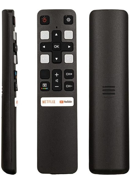 Tcl Rc 802V - Fnr1 - HTC120 - RC25324 Netflix - Tuşlu Ses Komutsuz LCD LED Tv Kumanda