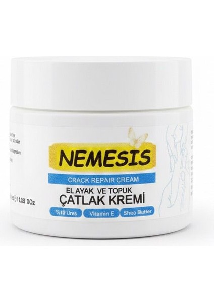 El, Ayak ve Topuk Çatlak Kremi 100ML – %10 Üre Yoğun Nemlendirici Onarıcı ve Yumuşatıcı Bakım