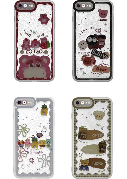 Newface Iphone 7 Kılıf Sweet Desenli Silikon Kapak - Açık fiyatları