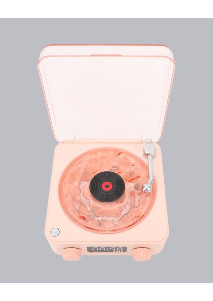 3-Ü-1 Gece Işığı Bluetooth Hoparlör ve Dijital Saat Vintage Plak Çalar Tasar? - MCT9917-3565 fiyatları