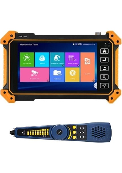 Novacom NVC-MFV56 Ip/hd-Tvı/cvı/ahd 5.5” Android 10.0 OLED Ekran 1280*720 Cctv Kamera Test Cihazı