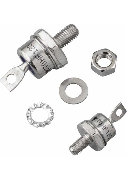 Spiral Diyot 70HF120 70A 1200V Metal Vidalı Diyot - Katot