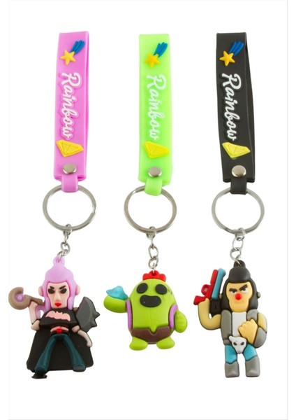 Çzgflm Karakteri Silikon Anahtarlık modelleri