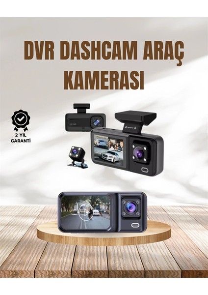 Wi-Fi Destekli Araç Kamerası: 2.7” Ekran, 128GB Destek ve Ir Gece Görüş