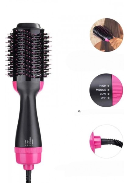 Ieg Saç Şekillendirici ve Saç Düzleştirici Fön Tarağı Tarak Fırça 1200W Saç Kurutma indirimleri