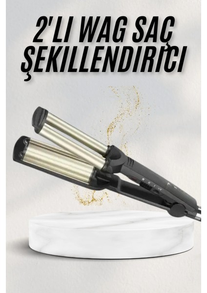 Ieg® Saç Şekillendirici Wag Maşa Su Dalga Maşası Tüm Saç Tiplerine Uygun