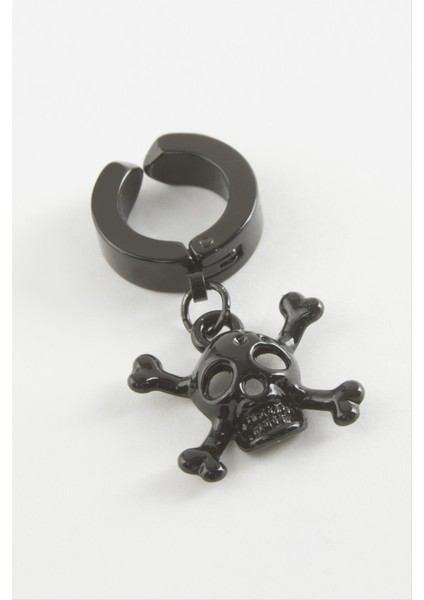 Kuru Kafa Çelik Erkek Küpe (Kıstırmalı) 1 Adet fiyatları