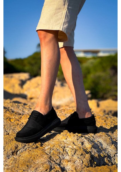 KB-042 Kuback Bağcıklı Kömür Günlük Erkek Ayakkabı modelleri