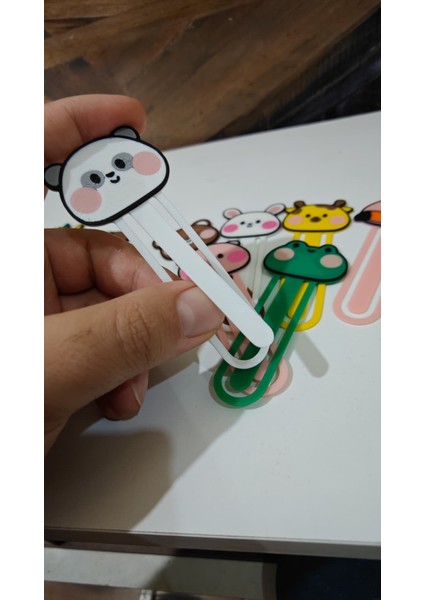 7’li Sevimli Hayvan Kitap Ayracı Seti | Renkli ve Eğlenceli Tasarım – 2 Farklı Hayvanlı Koleksiyon fırsatları