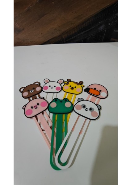 7’li Sevimli Hayvan Kitap Ayracı Seti | Renkli ve Eğlenceli Tasarım – 2 Farklı Hayvanlı Koleksiyon indirimleri