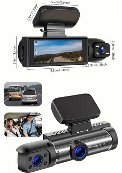 Ieg® Çift Kameralı Araç Kamerası Ön ve Arka Kameralı modelleri