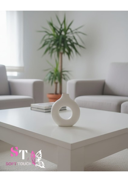 Soft Dekoratif Minimal Bohem Vazo