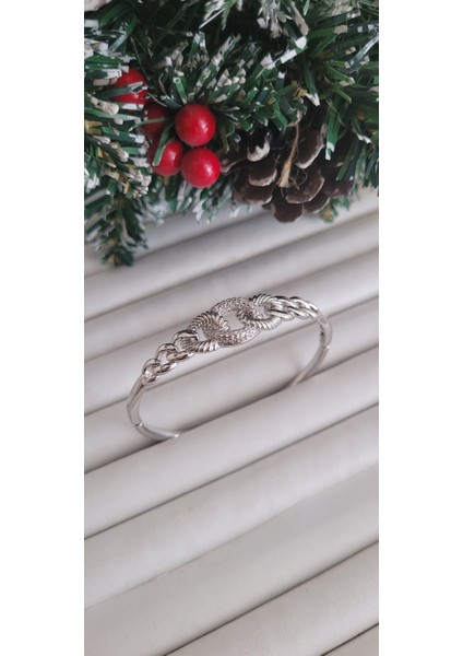 Özel Seri Taşlı Zincir Tasarım Kelepçe