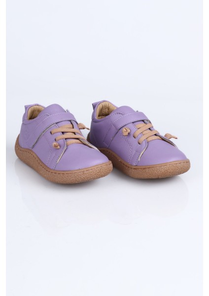 4004 Hakiki Deri Barefoot Ayakkabı B. Mavi - 23 indirimleri