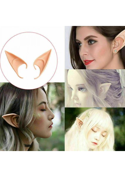 Ieg® Yumuşak Malzemeden Imal Lateks Elf Kulağı 1 Çift