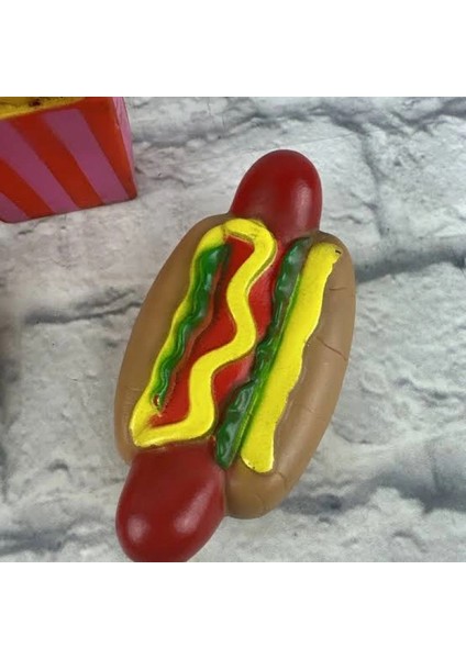 Ieg® Hot Dog Sesli Köpek Oyuncağı