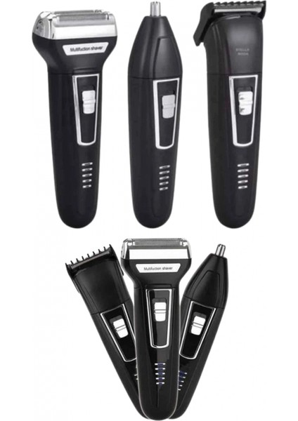 Ieg 3'lü Set Saç Sakal Kesme Traş Makinesi Burun Kılı Alma Tıraş Makinesi fırsatları