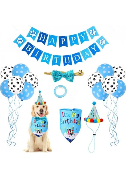 Ieg® Köpekler Için Doğum Günü Partisi Seti