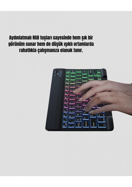 Ieg® Rgb Aydınlatmalı Q Klavye Türkçe Karakter Destekli modelleri