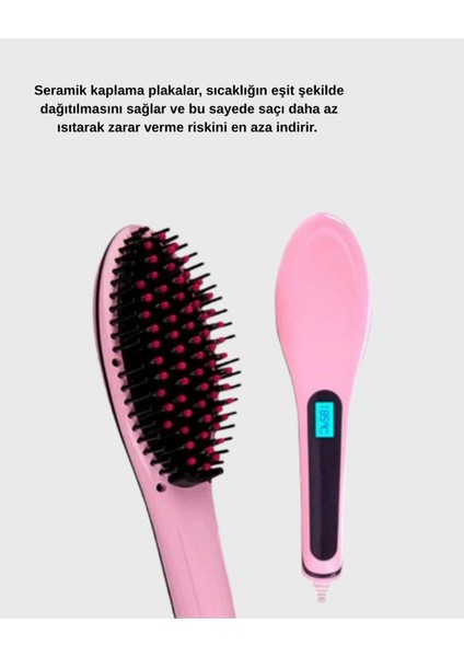 Ieg® Dijital Ekranlı Saç Düzleştirici Iyon Teknolojili 80-230°C Ayarlı indirimleri