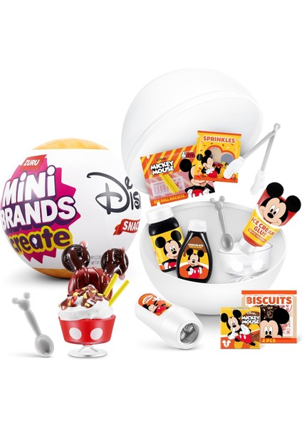 Mini Brands Create Snacks Sürpriz Disney Temalı Koleksiyonluk Mini Atıştırmalıklar Yapma Seti 1 Adet fiyatları