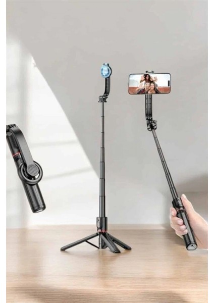 Ieg® Kumandalı Tripod Telefon Tutucu Selfie Çubuğu 360 Derece Dönebilen modelleri