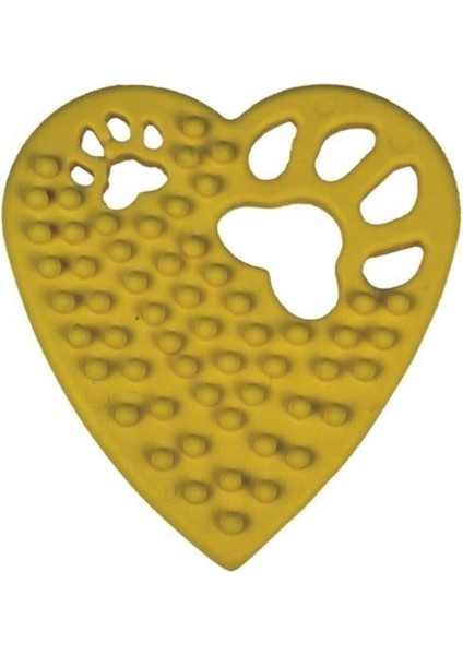 Kalp Şekilli Tırtıklı Evcil Hayvanlar Için Diş Kaşıma Çiğneme Oyuncağı modelleri