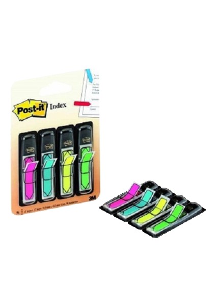 Post-It Indeks Ok Şekilli 50X43 4 Renk 684-ARR4