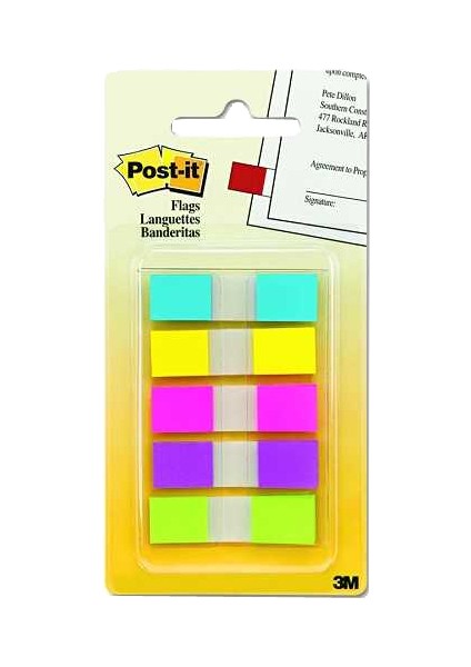 Post-It Indeks 20 Yp 12X44 5 Renk 683-5 Kp