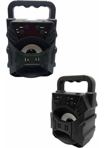 Ieg® Işıklı Bluetooth Hoparlör Ses Bombası Taşınabilir Yüksek Ses Kaliteli Radyo Özelliği fırsatları