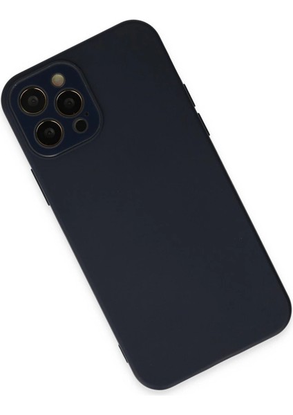 Iphone 12 Kılıf Lansman Glass Kapak - Lacivert fiyatları