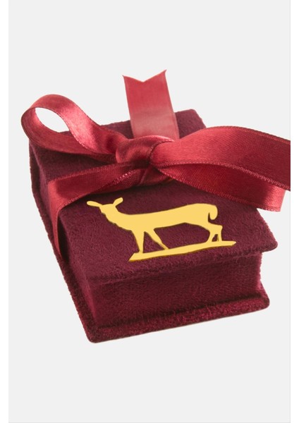 Süet Lüx Set Kolye Kutusu modelleri